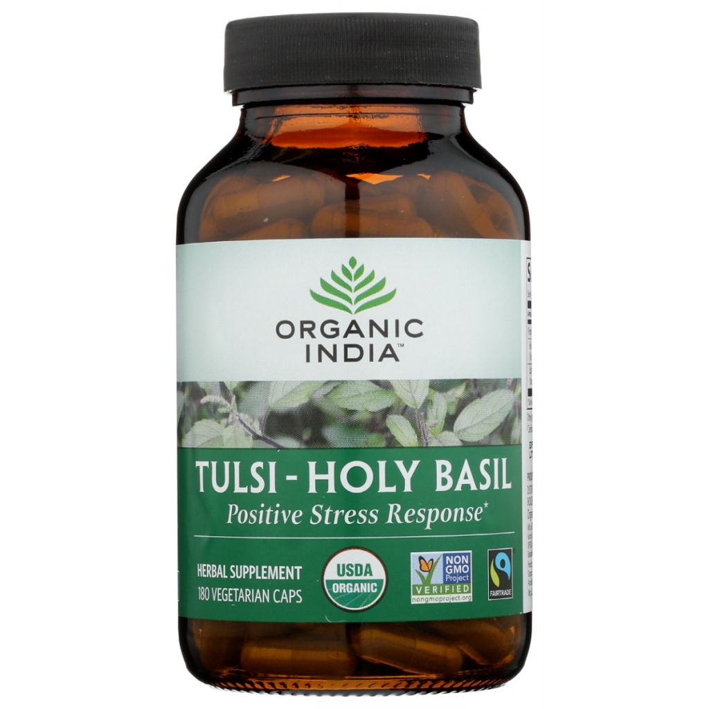 Tulsi Herbal Supplement (180 VC) - Immune-Boosting Benefits