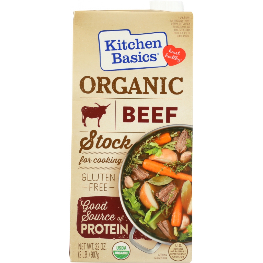 Organic Beef Stock – Rich Flavor Base