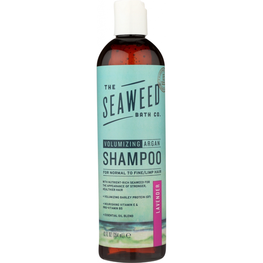 Organic Argan Lavender Shampoo, 12 oz