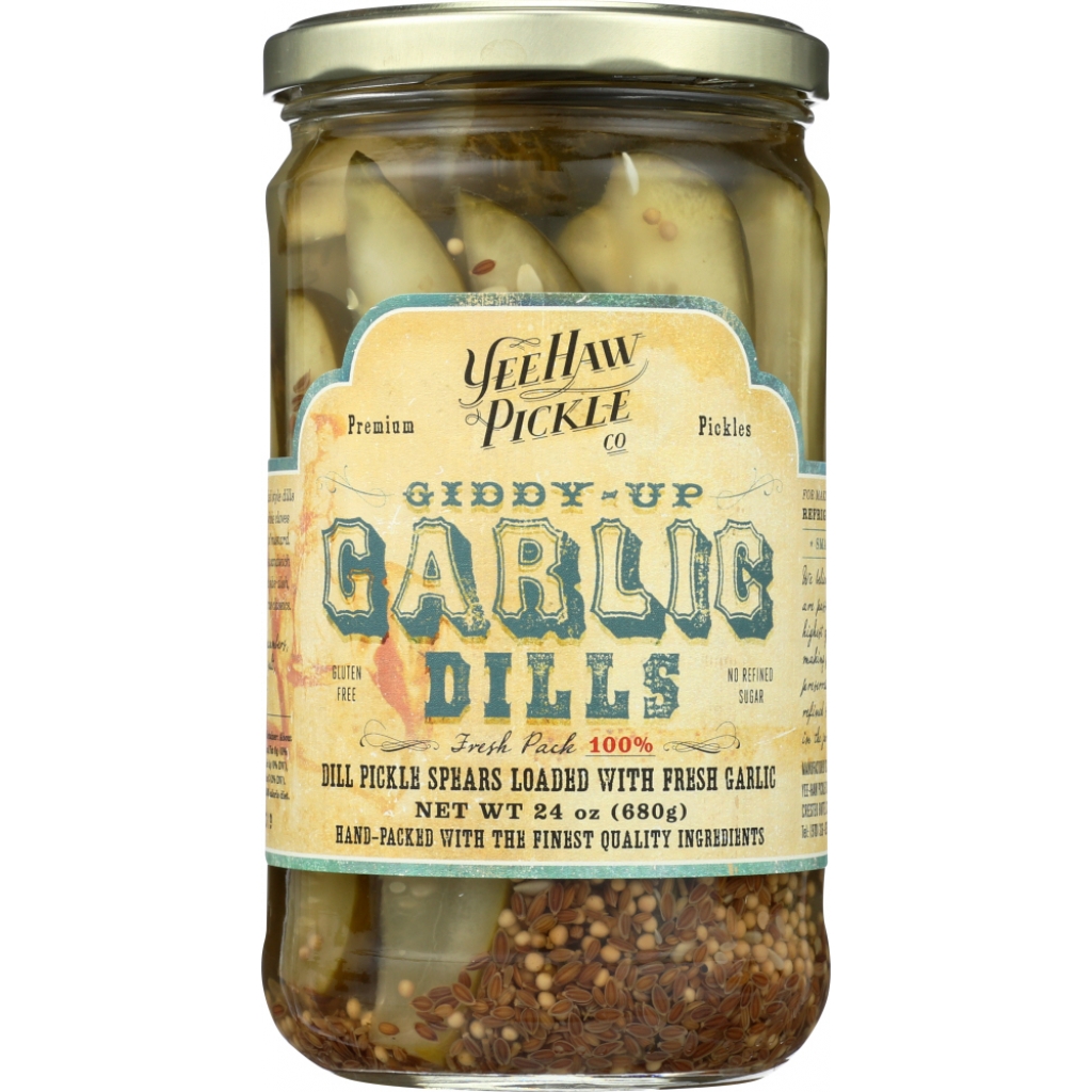 Giddy Up Garlic Dill Pickles