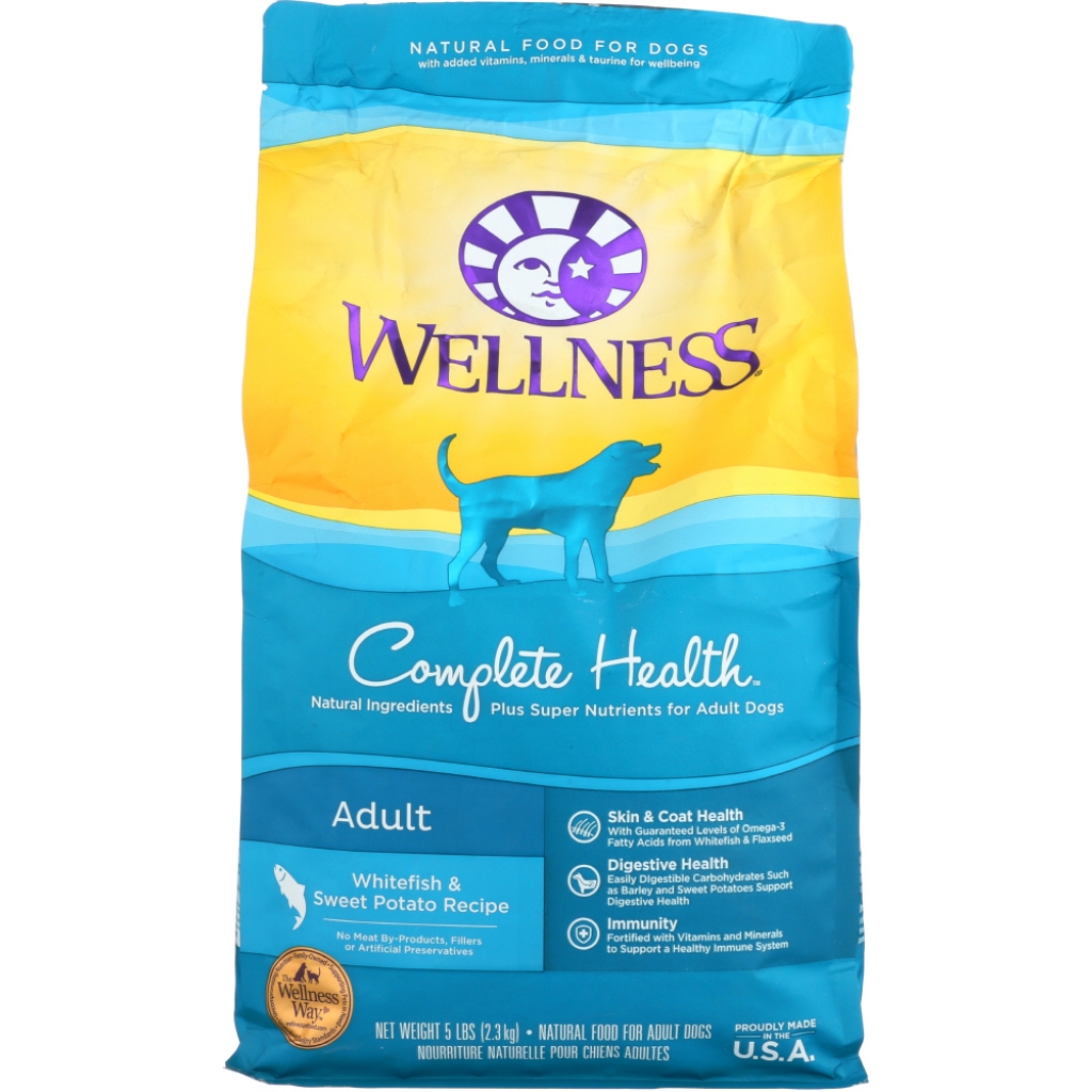 Complete Health Whitefish & Sweet Potato Dry Dog Food - 5 lb