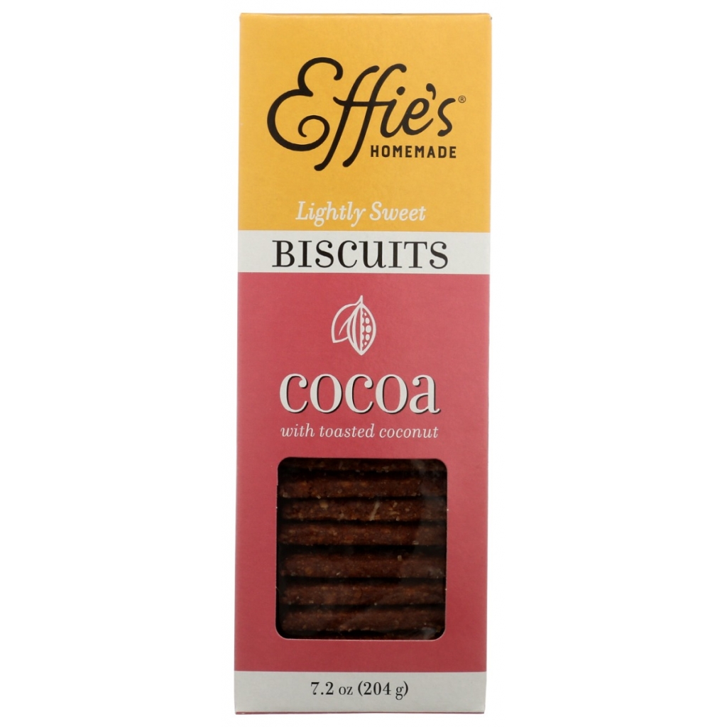 Effie's Cocoa Biscuits - 7.2 oz