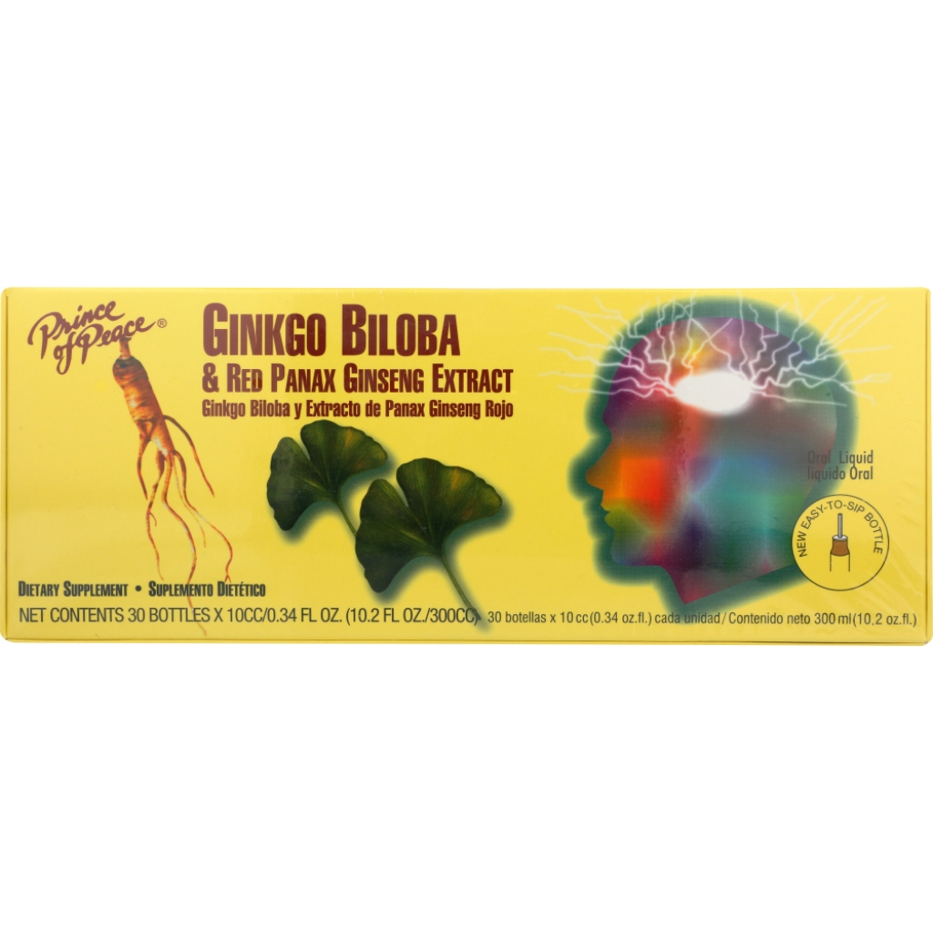 Ginkgo Biloba & Red Panax Ginseng Extract, 30 pc