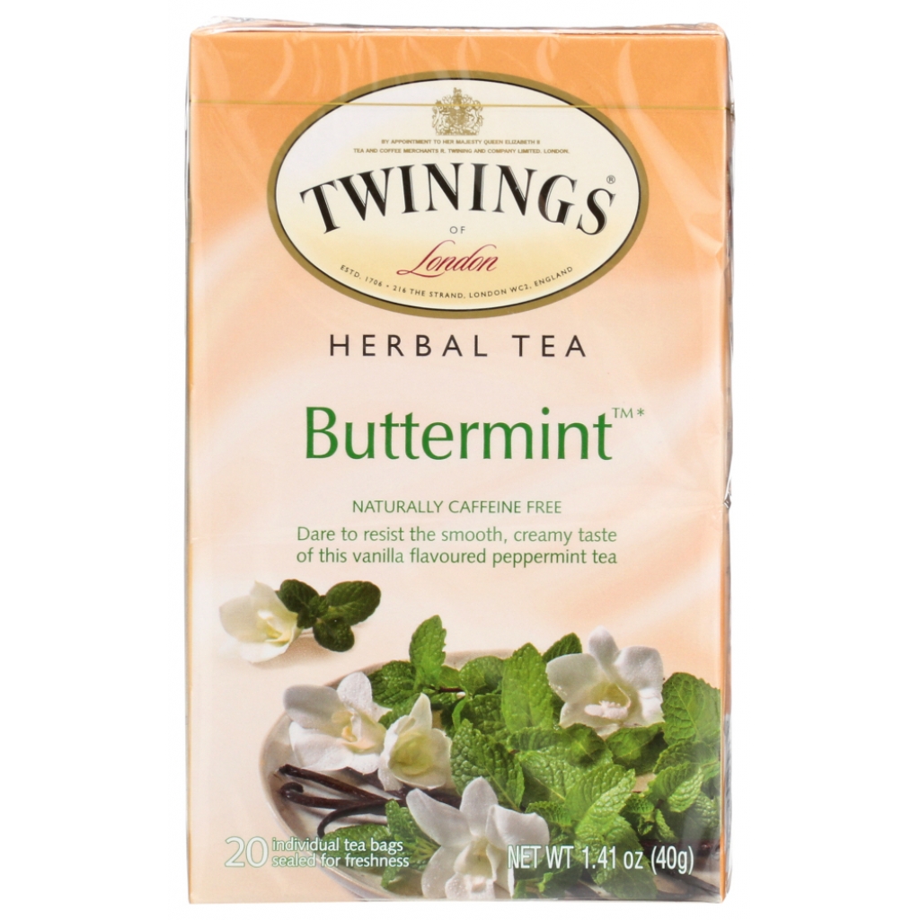 Peppermint and Creamy Vanilla Tea - 20 bags, 1.41 oz