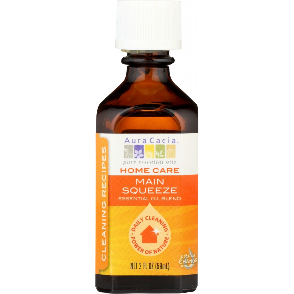 Aura Cacia Essential Oil Home Care - Main Squeeze, 2 oz