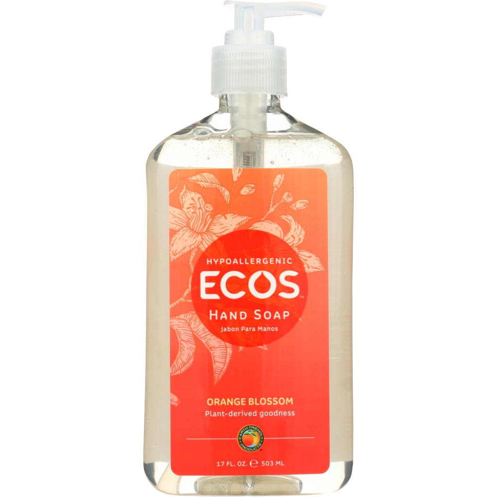 Hypoallergenic Hand Soap - Orange Blossom - 17 oz