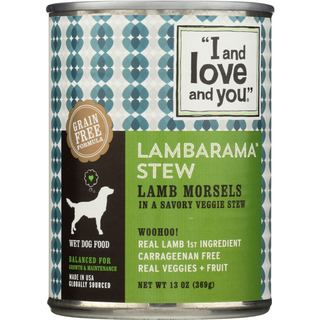 Gourmet Lamb-a-rama Stew Dog Food