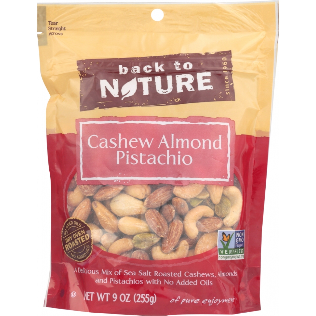 Cashew Almond Pistachio Nut Mix, 9 oz