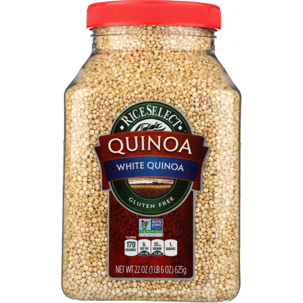 22 OZ Organic White Quinoa - Complete Protein Source