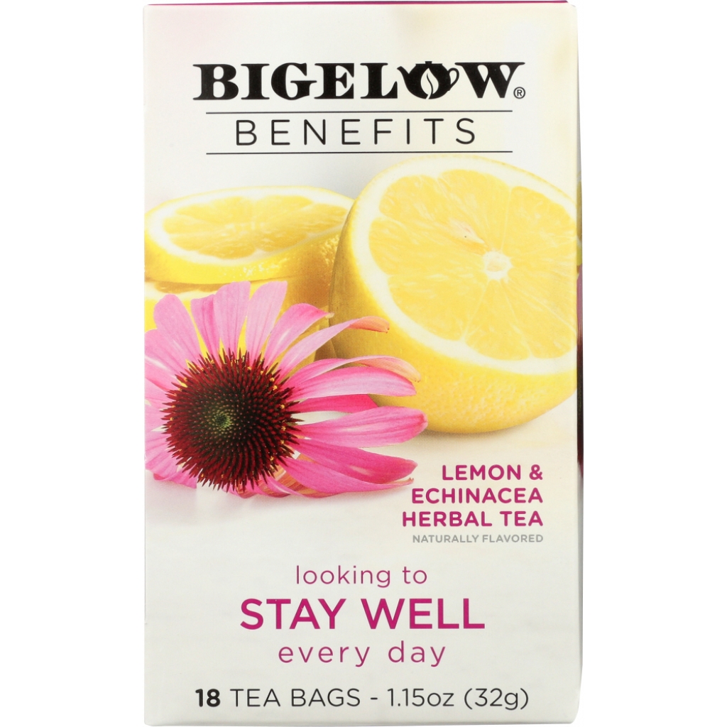 Benefits Herbal Tea - Lemon and Echinacea