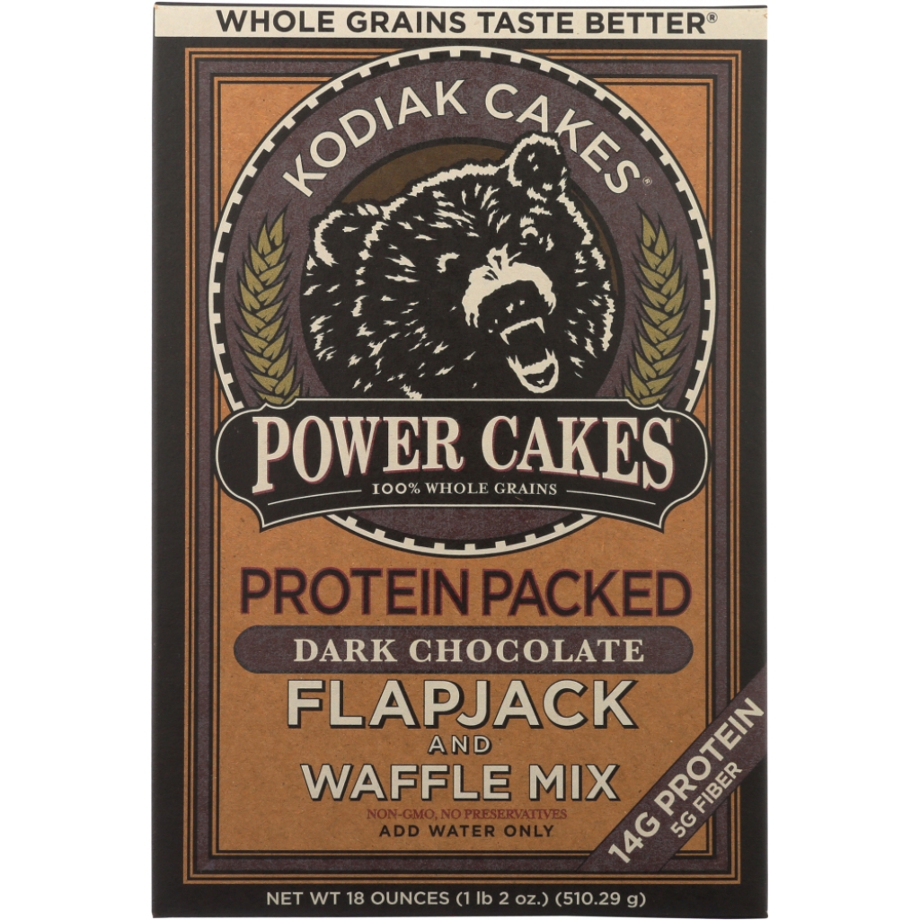 Dark Chocolate Power Cakes Flapjack Mix, 18 oz