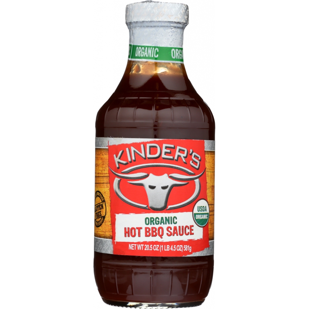 Kinder's Organic Hot BBQ Sauce