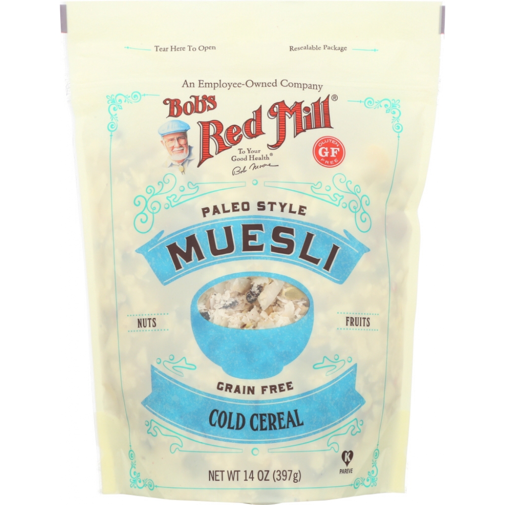 Grain-Free Paleo Style Muesli Cereal, 14 oz