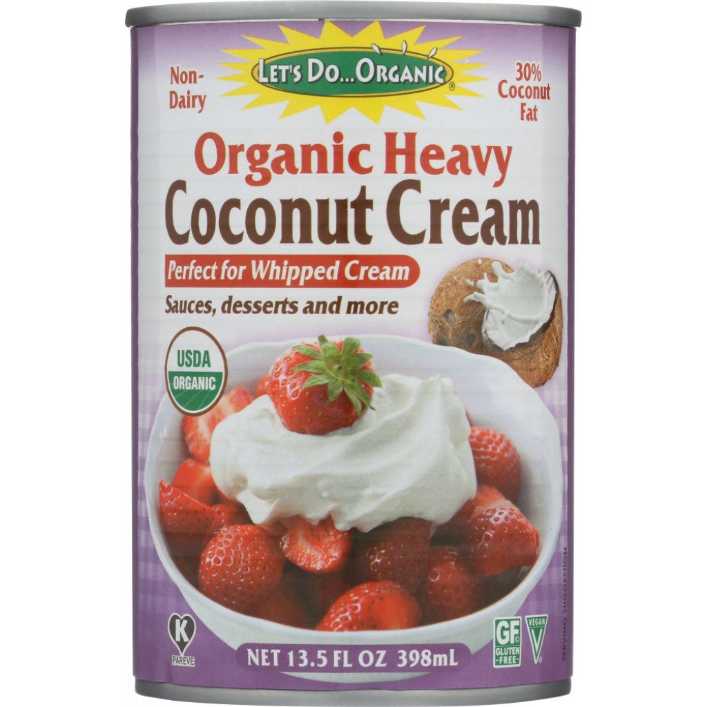 Organic Heavy Coconut Cream - 13.5 oz.