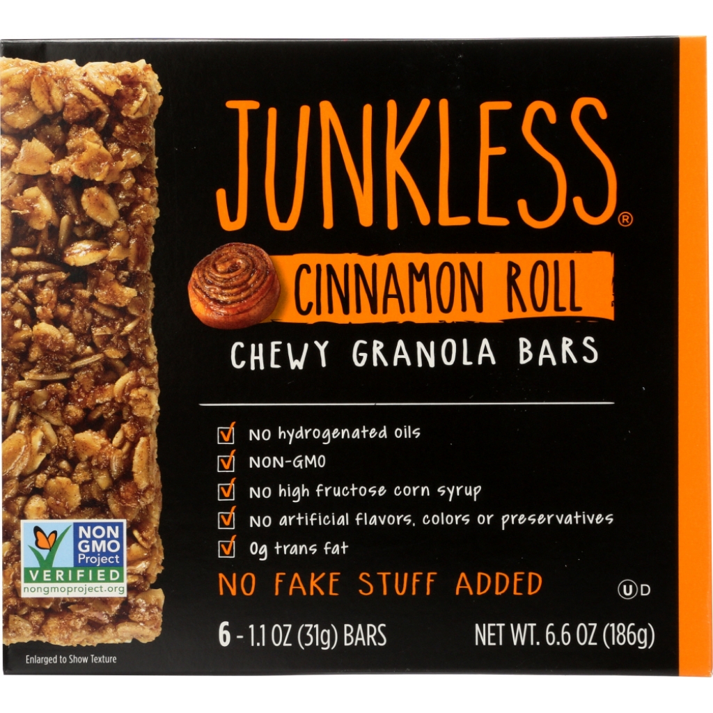 Cinnamon Roll Granola Bar