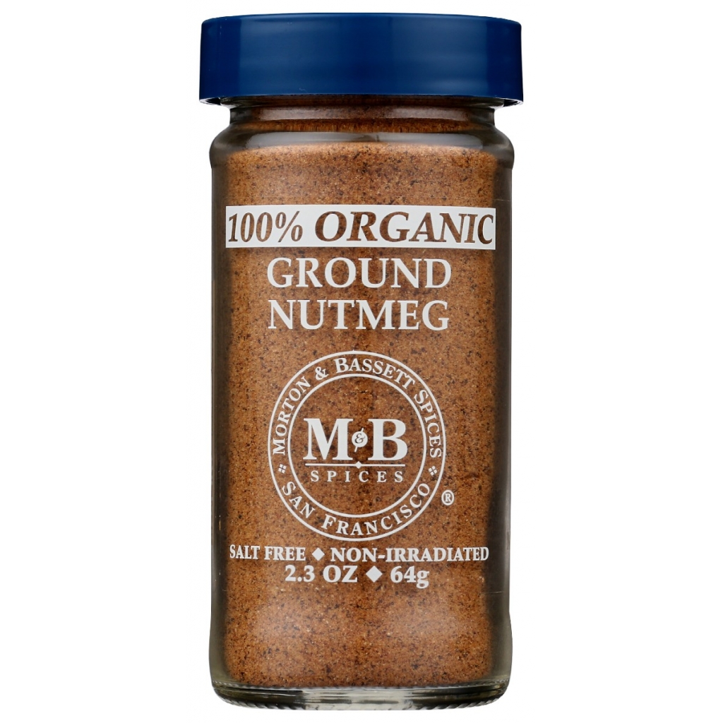 Ground Organic Nutmeg - 2.3 oz