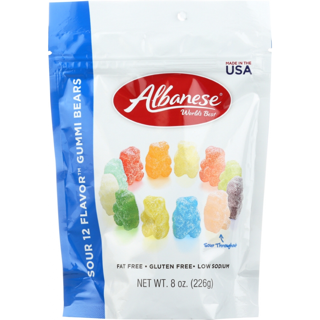 Sour Gummy Bears - 8 oz