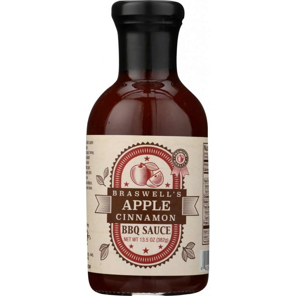 Apple Cinnamon Barbecue Sauce, Gourmet Flavor