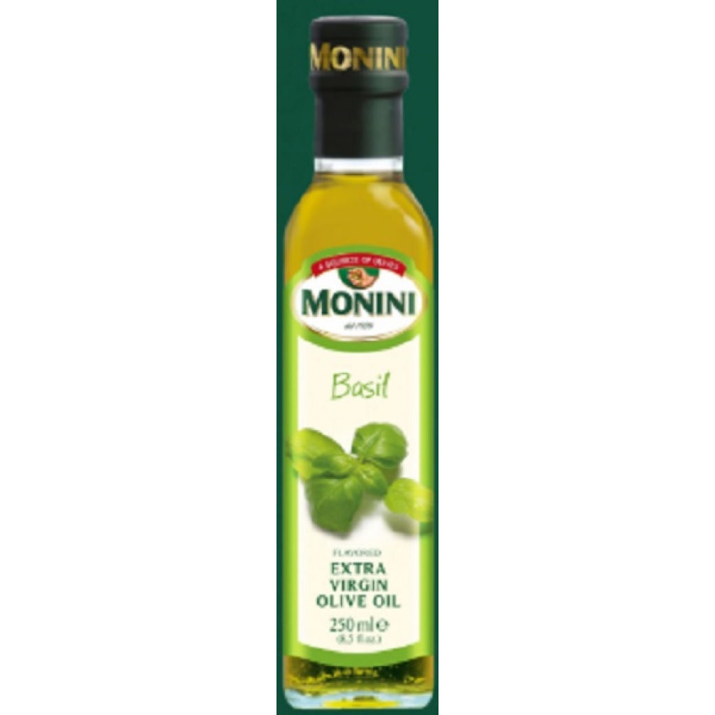 Extra Virgin Olive Oil with Basil Flavor - 6.8 oz