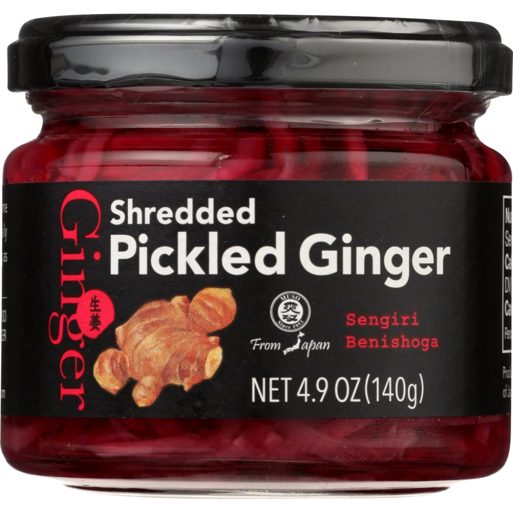 Shredded Pickled Ginger - Versatile Cooking Ingredient, 4.9 oz