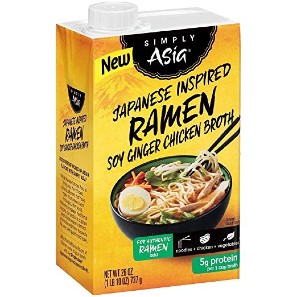 Garlicky Soy Ginger Ramen Broth - 26 oz