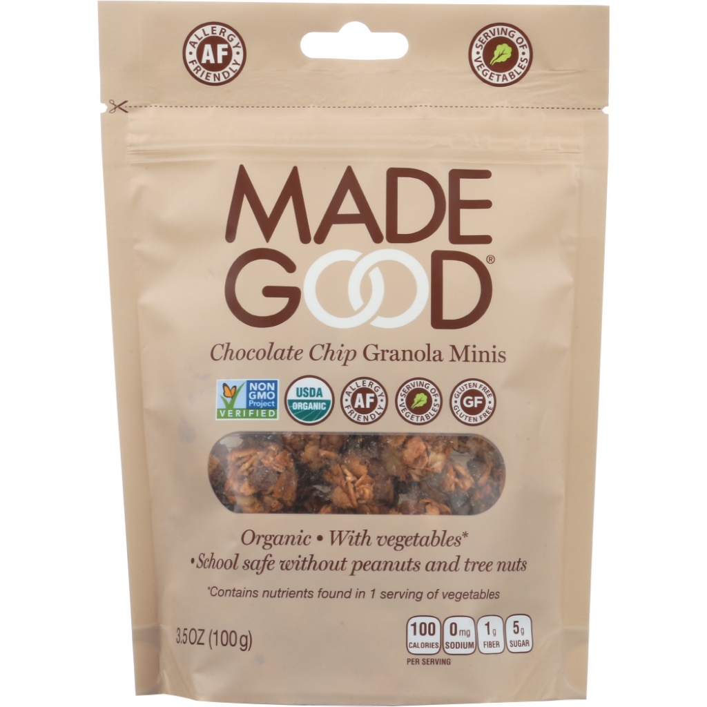 Chocolate Chip Granola Snack Pouch