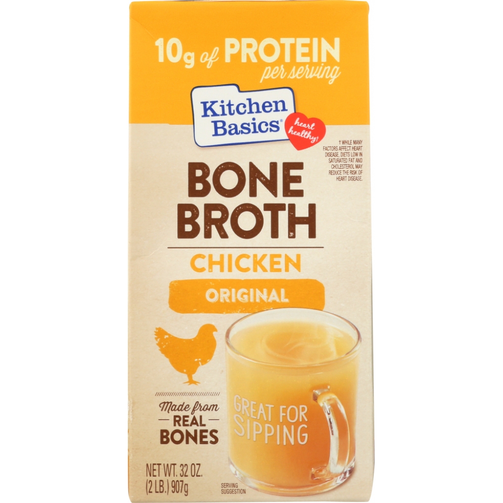 Hearty Chicken Bone Broth - 32 oz