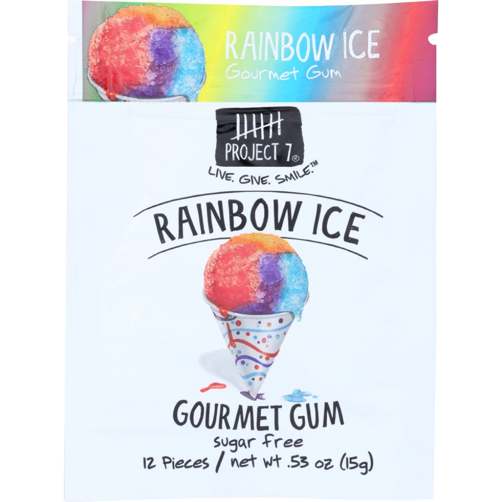 Rainbow Ice Gum - 0.53 oz