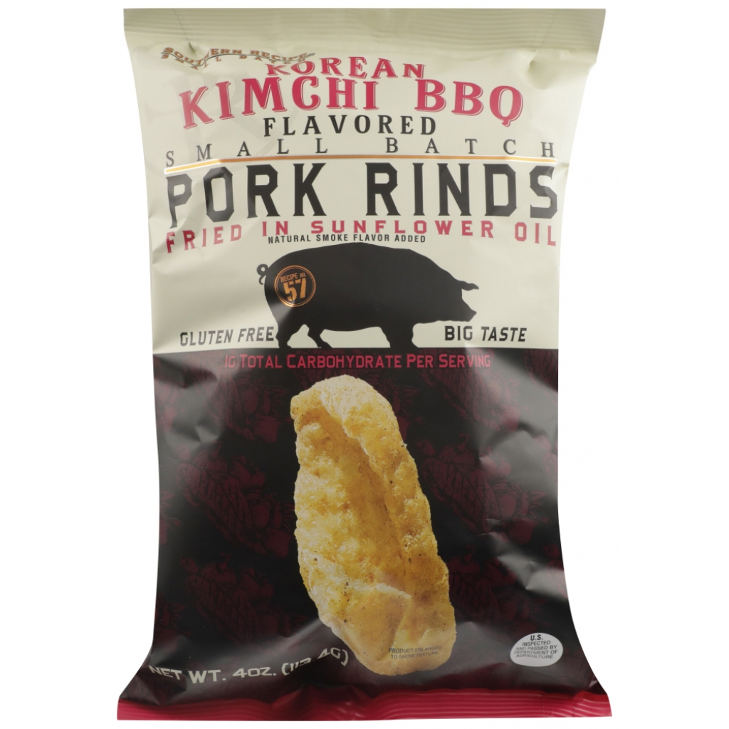 Kimchi BBQ Pork Rinds - 4 oz