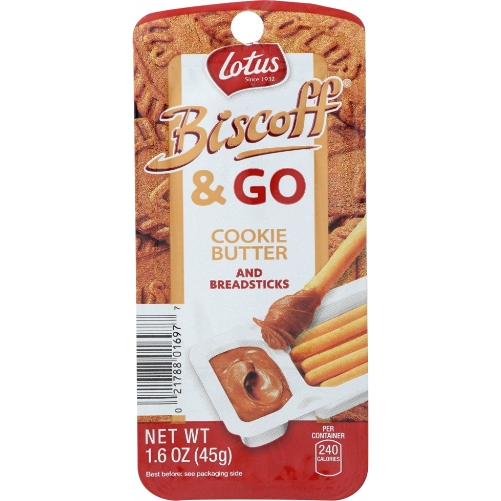 Lotus Biscoff Cookie Butter and Breadsticks - 1.6 oz