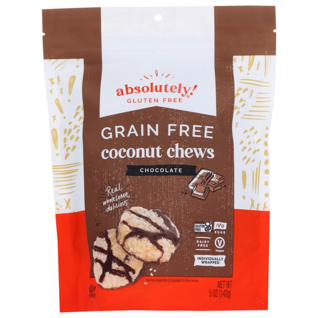 Coconut Chews with Cocoa Nibs