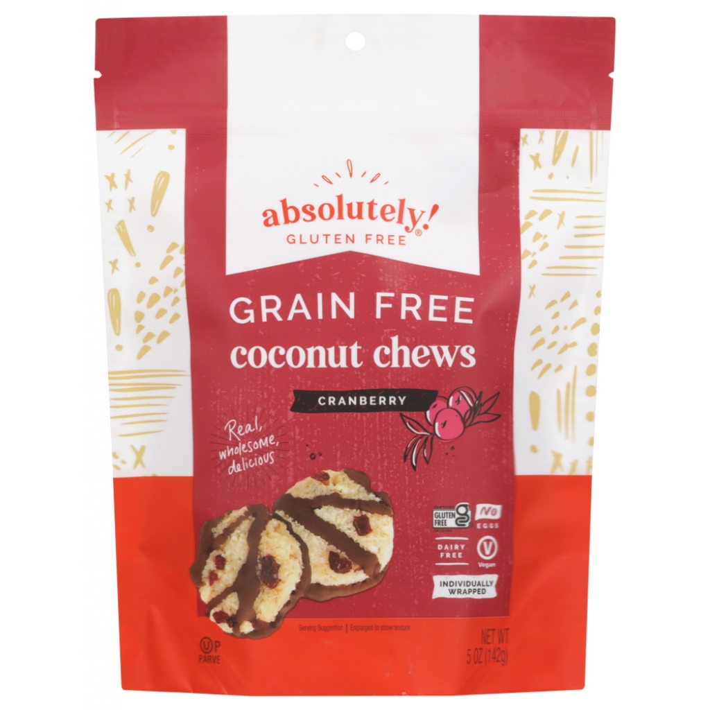 Coconut Chews with Cranberry - 5 oz