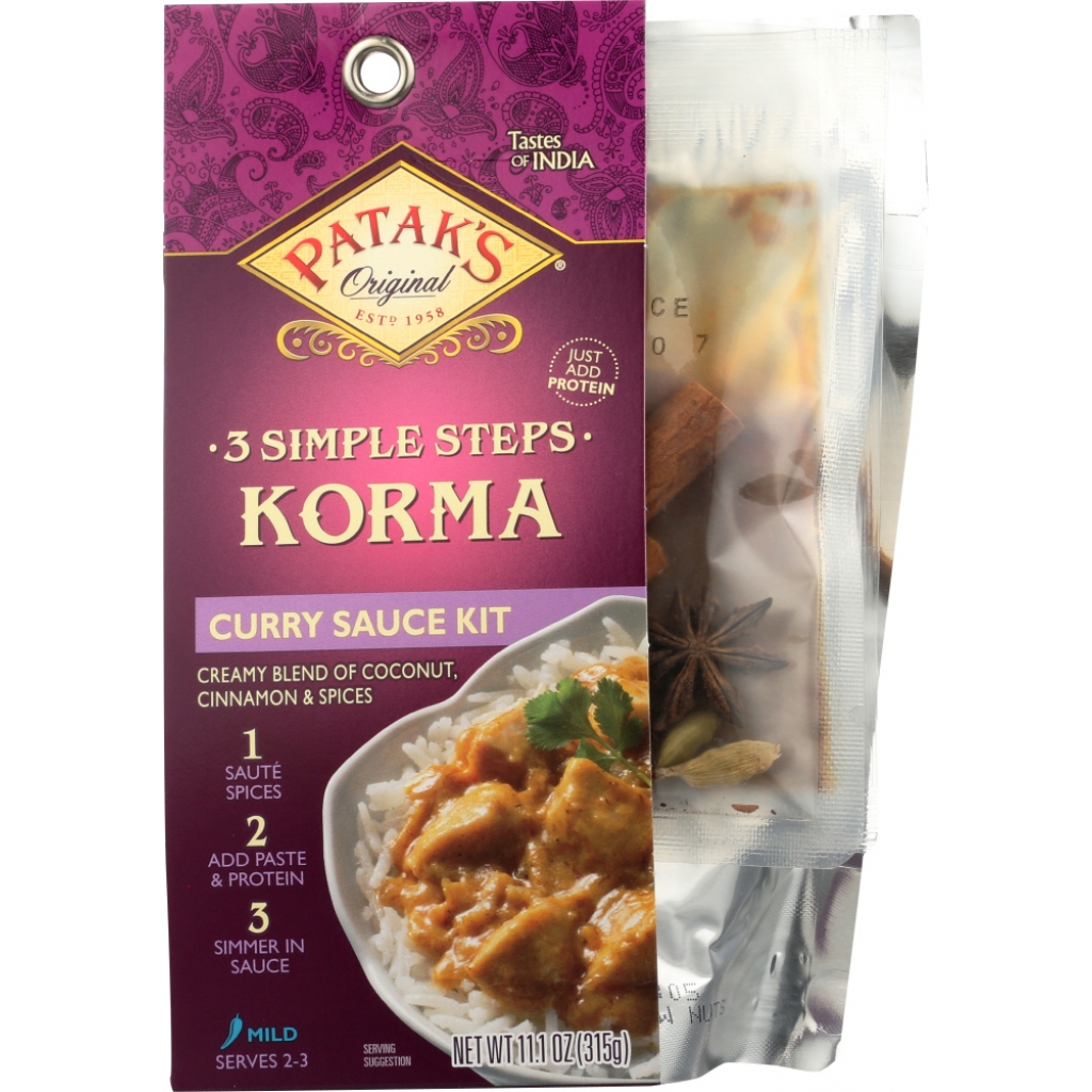 Authentic Indian Korma Cooking Paste - 11 oz