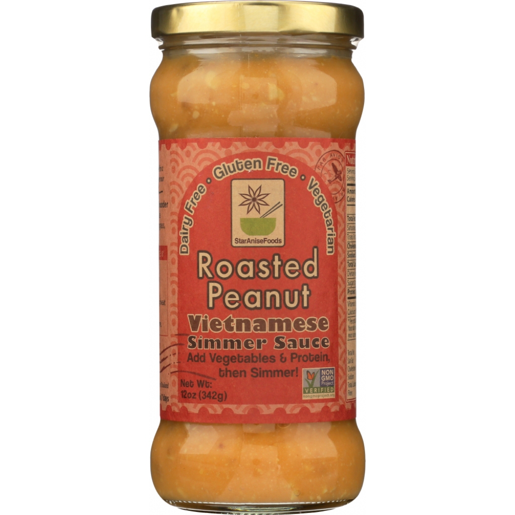 Vietnamese Roasted Peanut Simmer Sauce, 12 oz