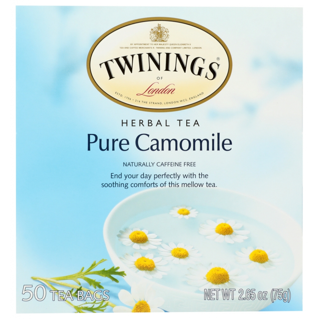 100% Pure Camomile Herbal Tea, 50 bags