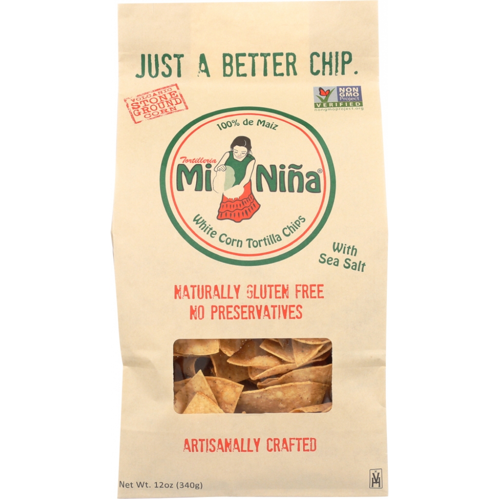 Sea Salt Tortilla Chips - 12 oz