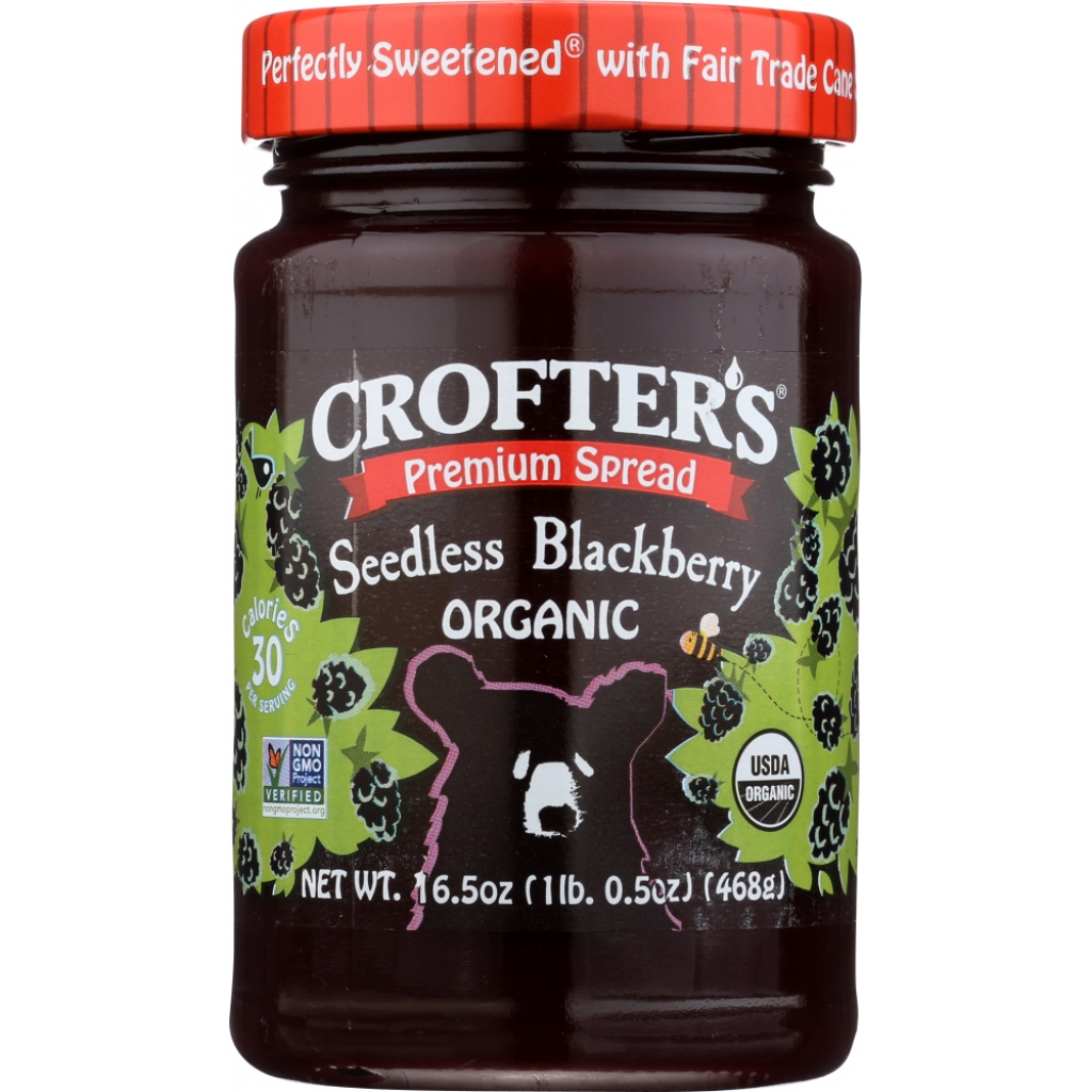 Seedless Blackberry Fruit Spread - 16.5 oz