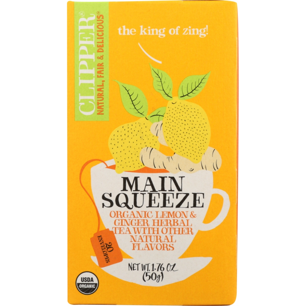 Organic Main Squeeze Tea for Refreshing Zest