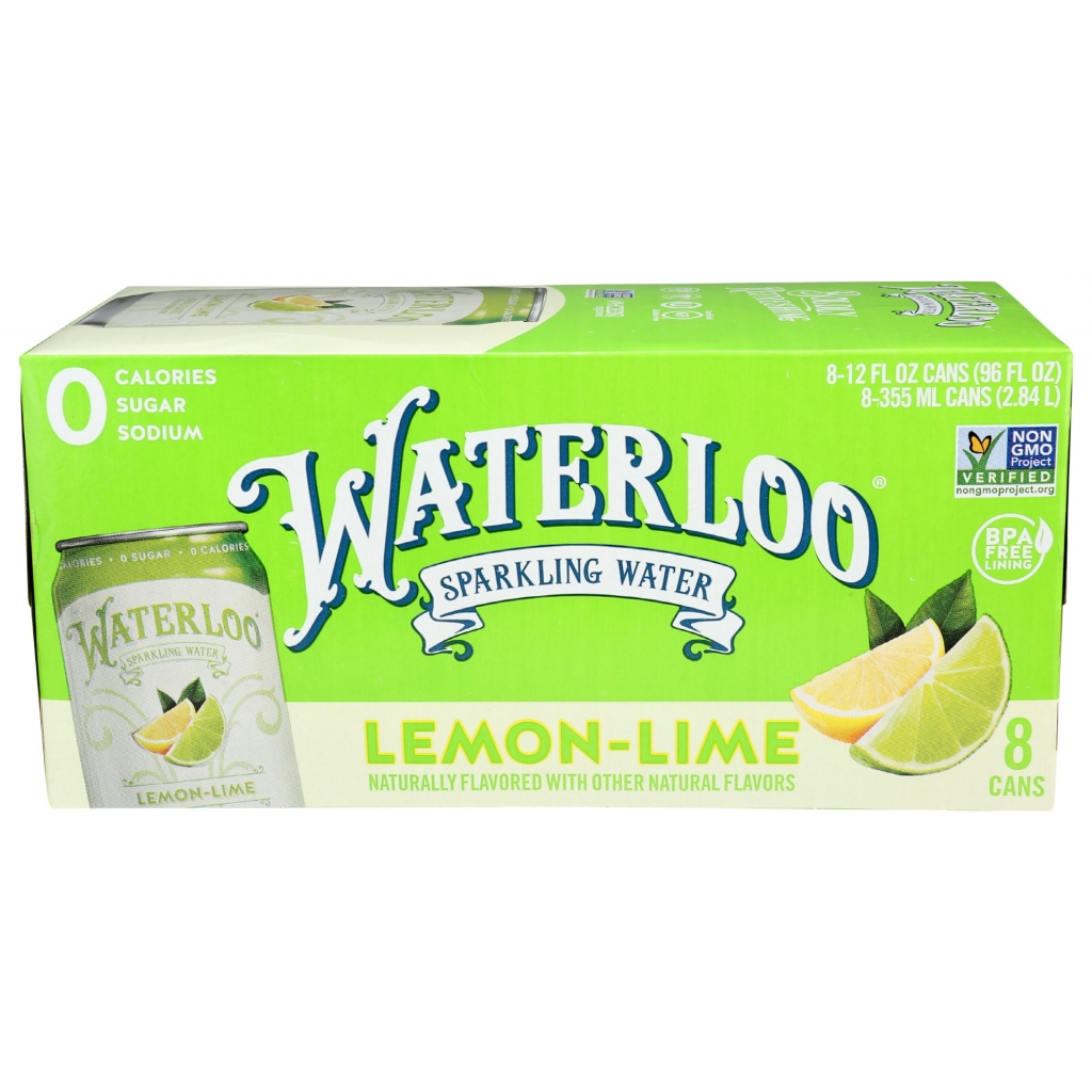 Citrus Sparkling Water - Lemon Lime 8Pk - 96 Fo