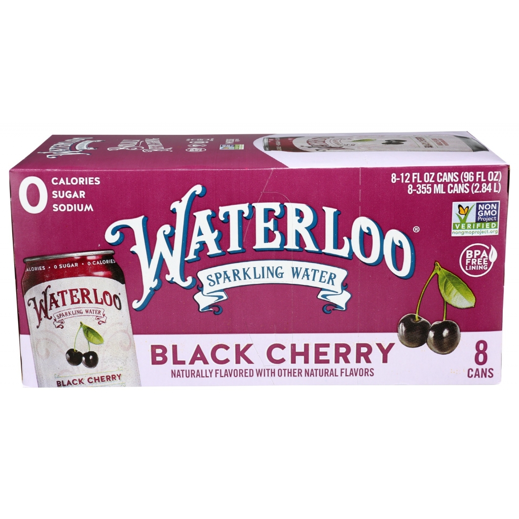 Black Cherry Sparkling Water 8Pk, 96 FO