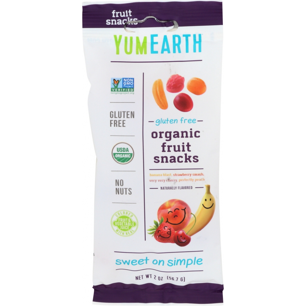 Organic Fruit Snacks - 2 oz