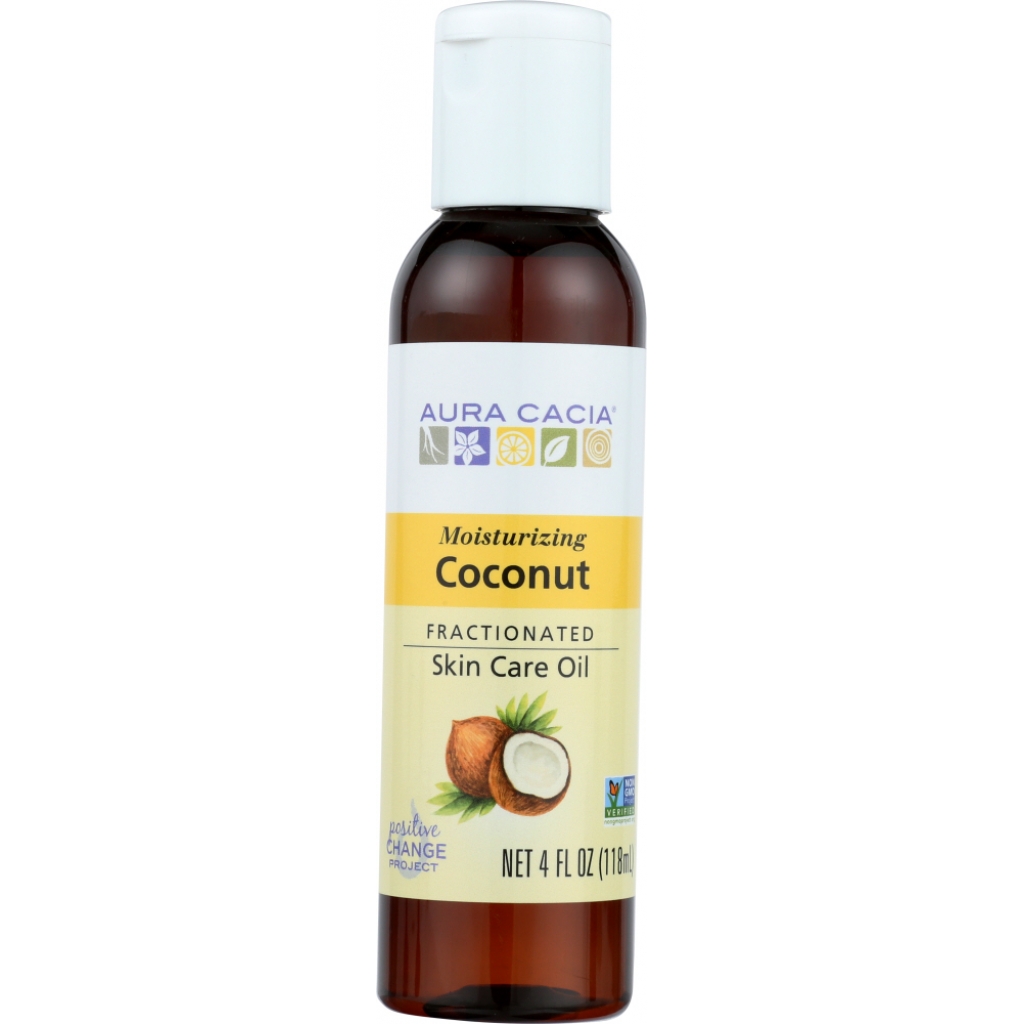 Fractionated Coconut Oil (4 fl oz) - Lightweight & Versatile