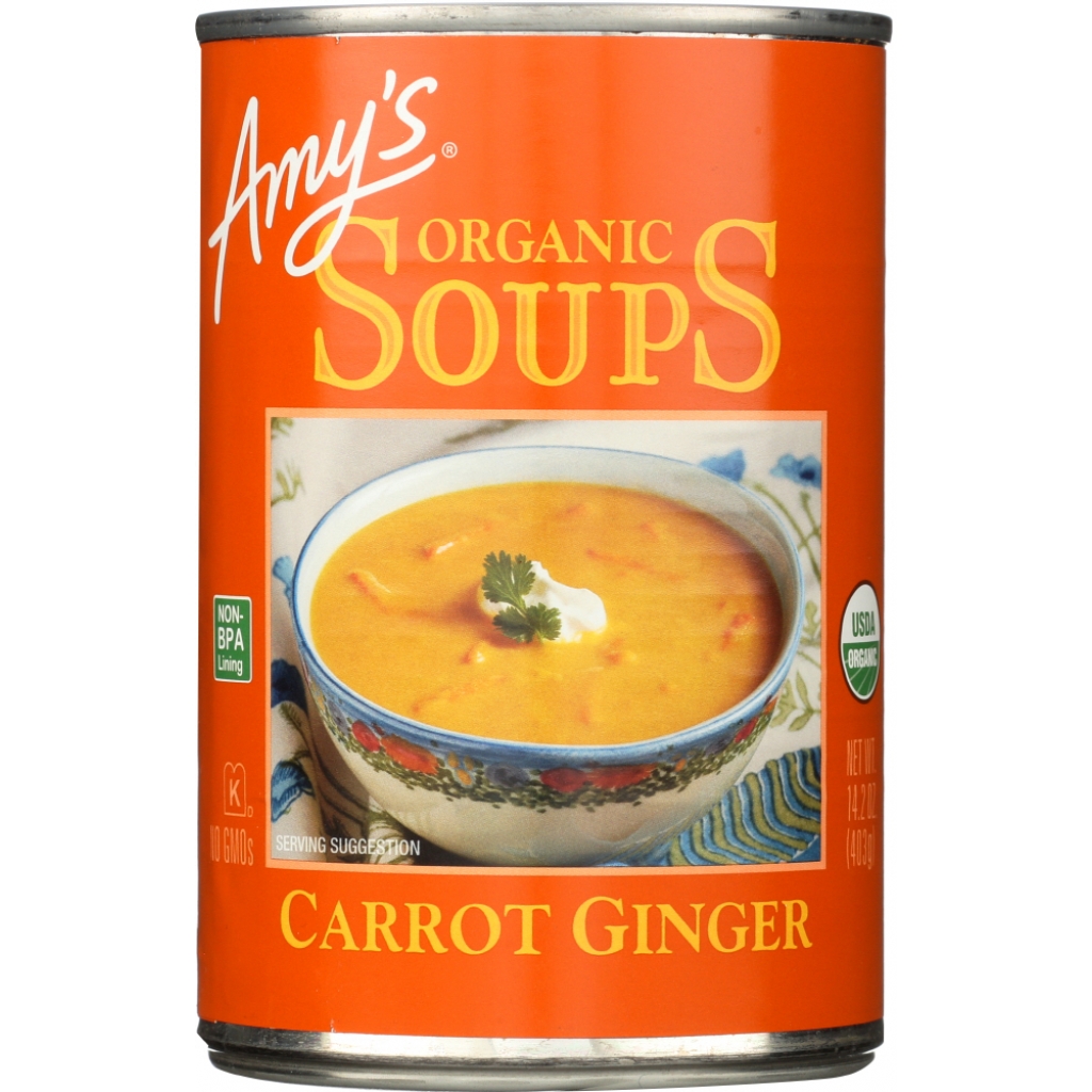 Organic Carrot Ginger Soup - 14.2 oz