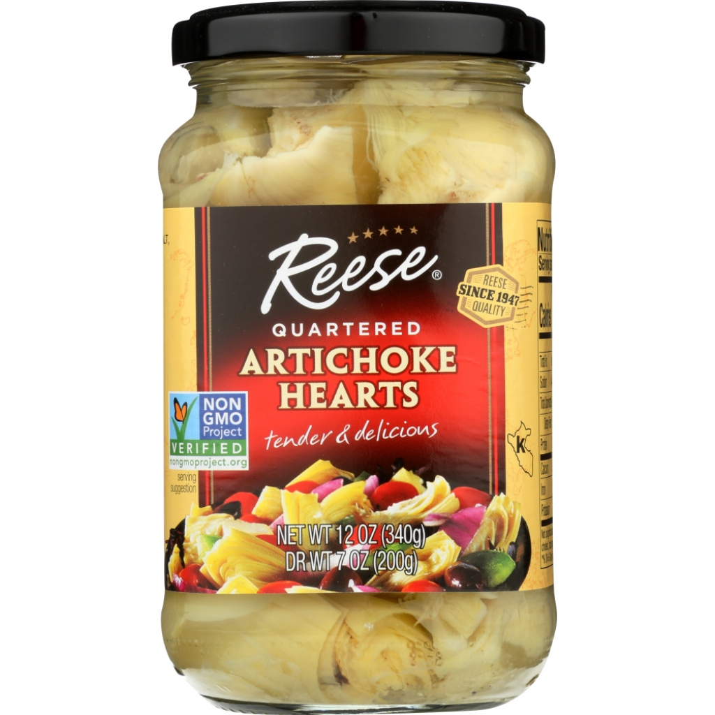 Quartered Marinated Artichoke Hearts (12 oz)