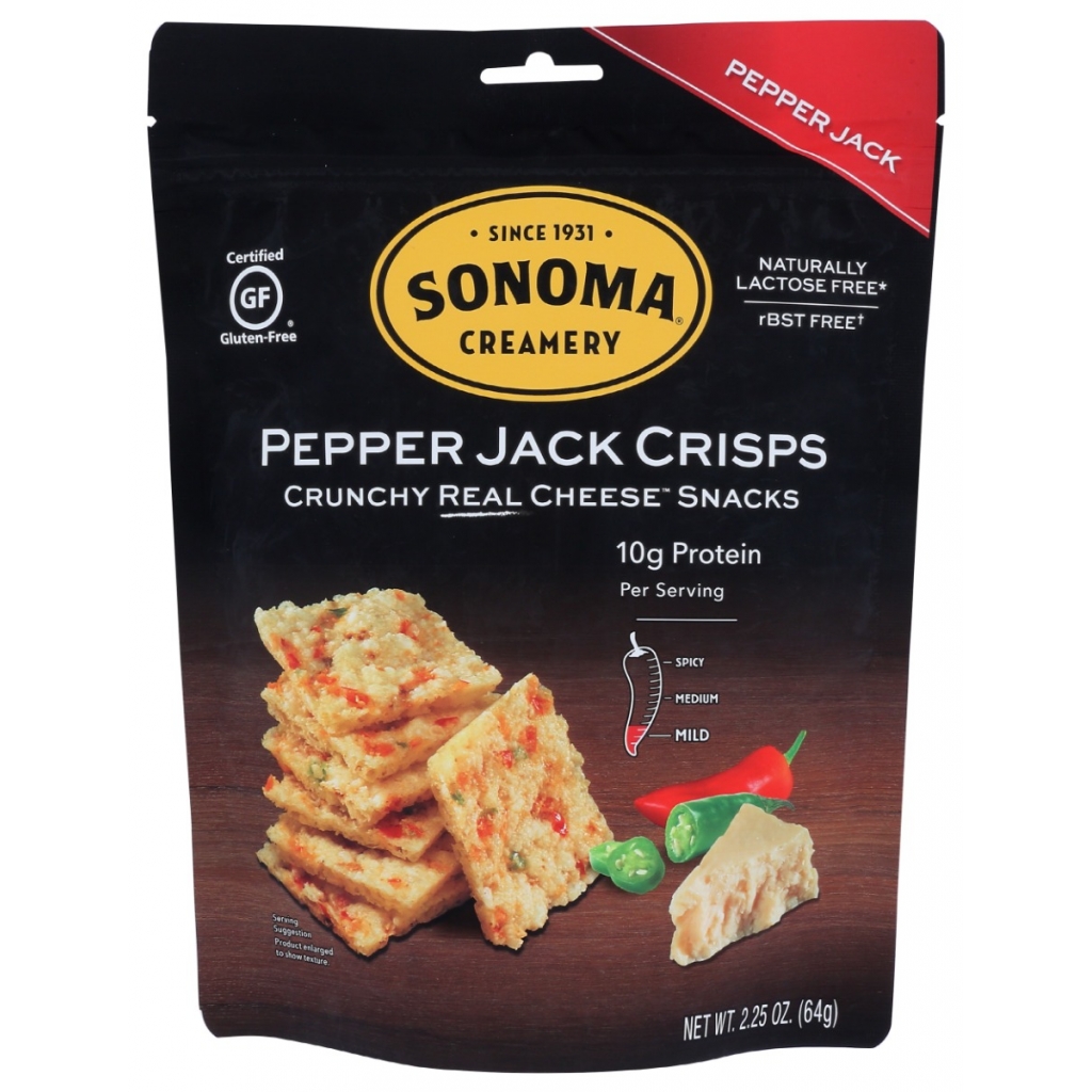 Crisp Cheese Pepper Jack Snacks