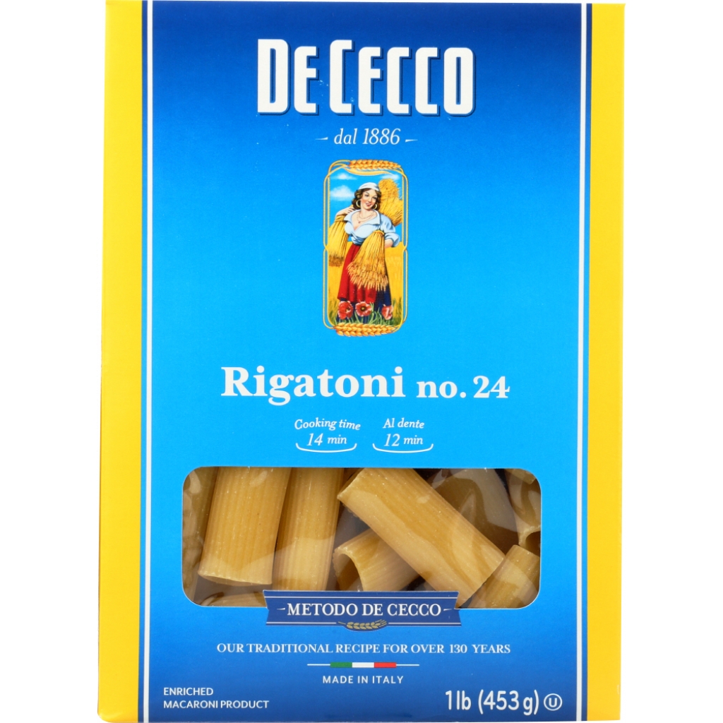 Rigatoni No 24 Pasta