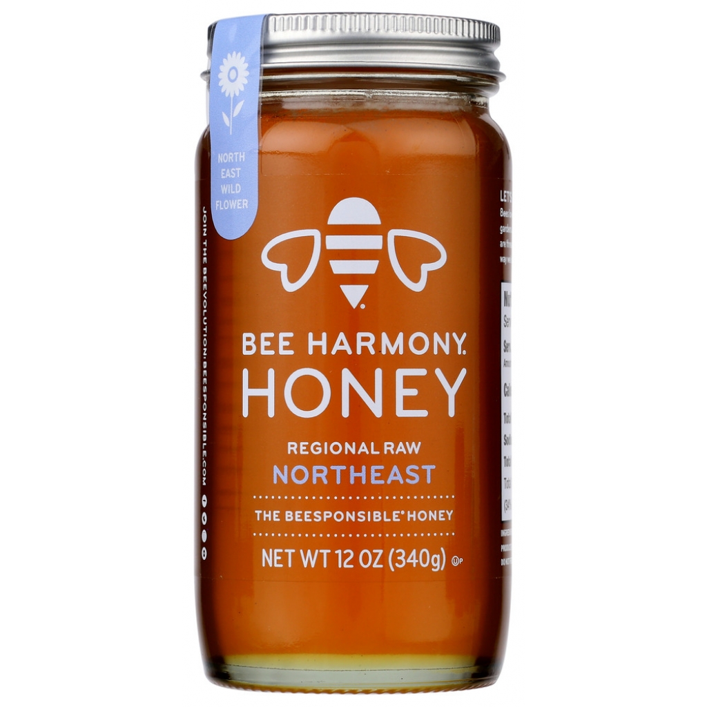 Raw Northeast Honey - 12 oz