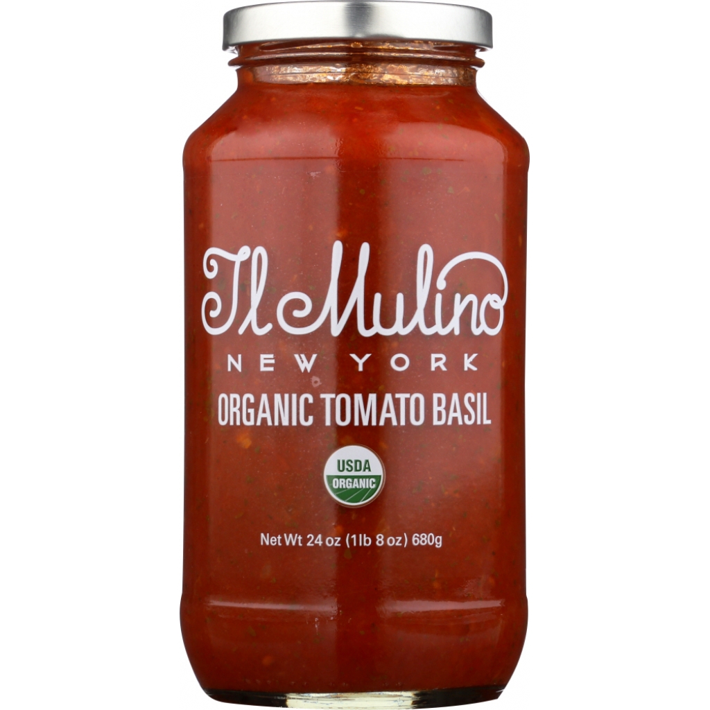 Organic Tomato Basil Sauce, All-Natural