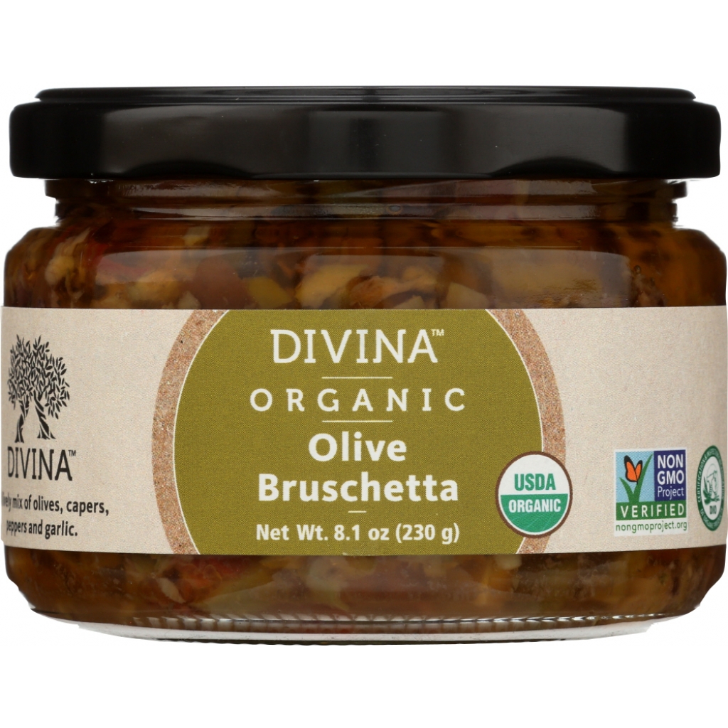 Divina Olive Bruschetta - 8.1 oz