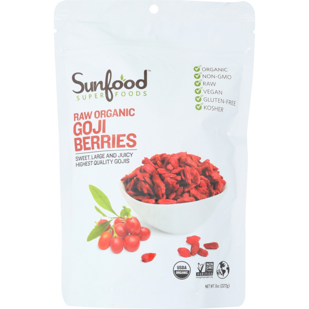 Organic Goji Berries - Nutrient-Dense Superfood